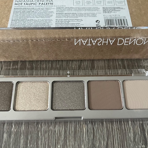 Natasha Denona Hot Taupic EyeShadow Palette 5 Shades Shimmer Full Size NEW - Picture 4 of 6